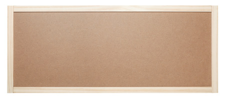 Blank bulletin board