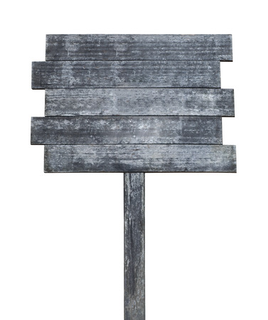 old wooden signの写真素材