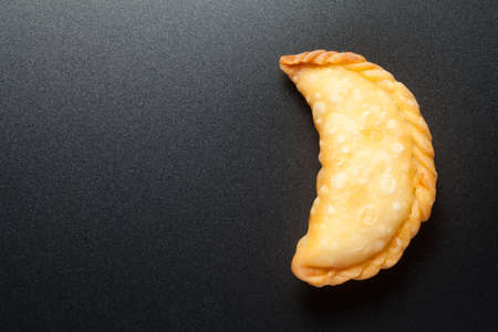 Crispy dumplings, characteristic traditional snack of Guangdongの写真素材