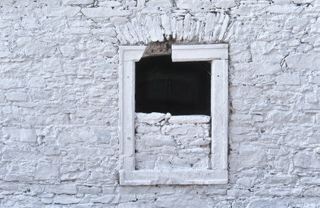 Stone wall for background or textureの写真素材