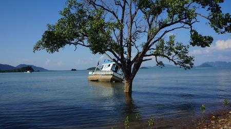 Sinking Ship - Thailandの写真素材