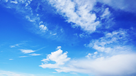 Blue sky with clouds                     