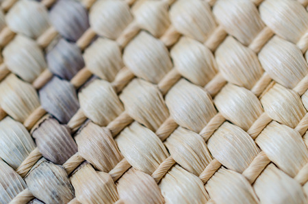 texture of Water hyacinth weave Thai styleの写真素材