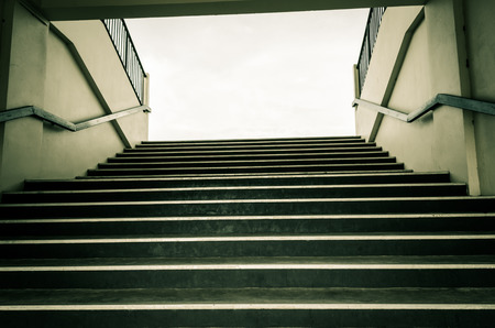 stairway going up to the light