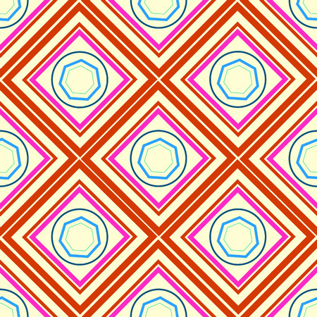 Colored geometrical figuresの写真素材