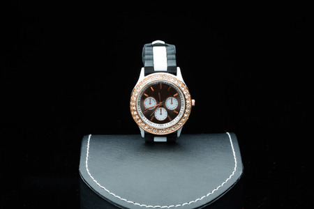 ladies watch on the boxの写真素材