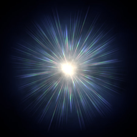Abstract image of  lighting flare. Background. Abstractの写真素材