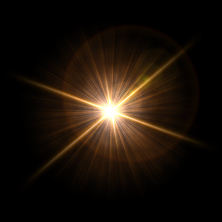 Abstract image of  lighting flare. Background. Abstractの写真素材