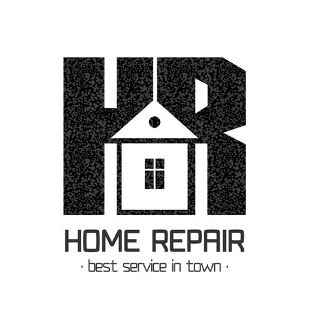 House repair vector. House remodeling conceptのイラスト素材