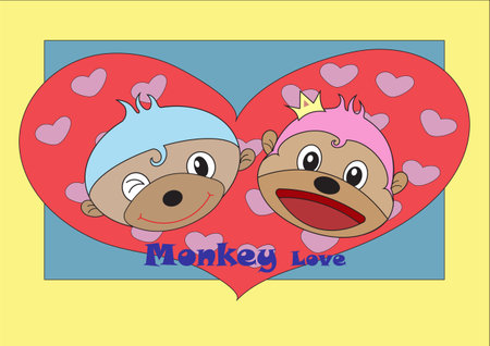 love card background illustrationのイラスト素材