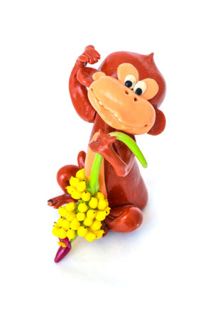Monkey sculpt is beautifulの写真素材