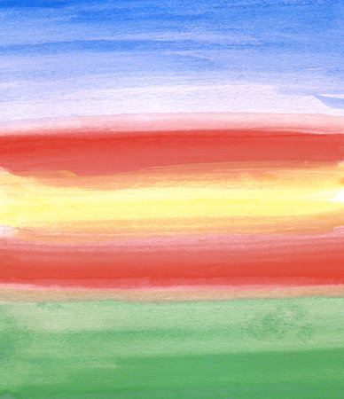 Water colour drawing abstraction, can be used as a backgroundの写真素材