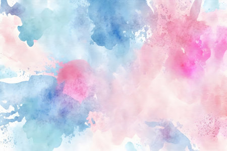 Abstract watercolor background. Colorful watercolor background. Hand painted background.の素材