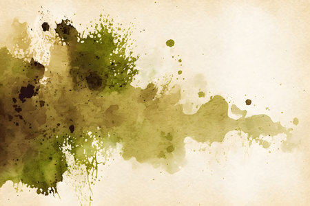 Abstract watercolor background. Texture of watercolor paint. Hand drawn illustration.の素材
