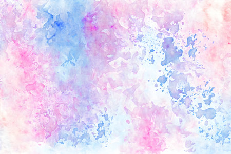Abstract watercolor background. texture paper. Hand-drawn. Vector illustration.の素材