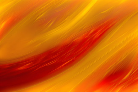 abstract orange background with some smooth lines in it (see portfolio for more in this series)の素材