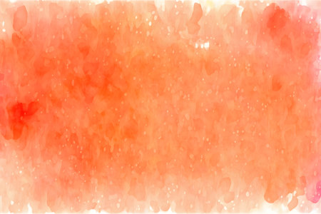 Orange watercolor background. Vector illustration. grunge texture.の素材