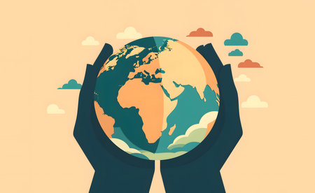 People of different professions and professions. Vector illustration in flat style.の素材