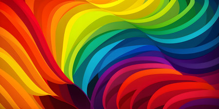 Abstract rainbow background. Vector illustration. EPS 10. RGB EPS 10の素材