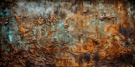 Rusty metal background. Old rusty metal texture. Rusty metal background.の素材