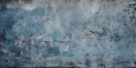 Blue grunge background with spots of paint. Abstract grunge backgroundの素材