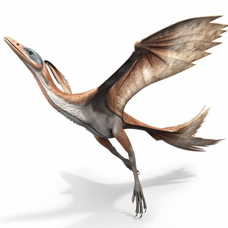 Pterodactylus - Pterodactylus was a carnivorous dinosaur that lived during the Cretaceous Period.の素材