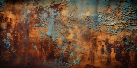 Rusty metal texture background. Rusty metal surface. Rusty metal backgroundの素材