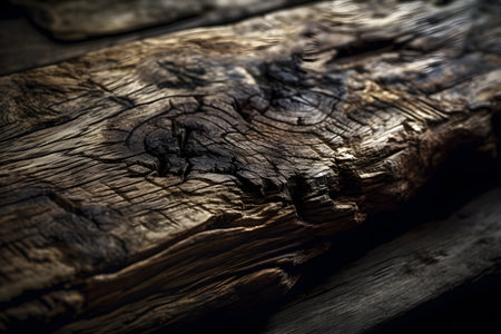 Old wood texture with natural patterns. abstract background. Toned.の素材