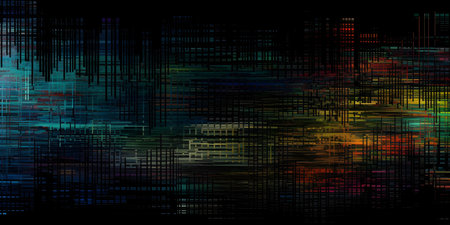abstract multicolor background with motion blurの素材