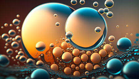 3d illustration of abstract geometric composition,digital artwork for creative graphic designの素材