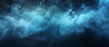 Abstract smoke moves on a black background. design element. abstract texture.の素材