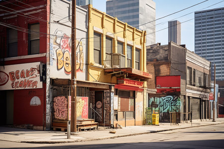 Street view of Chinatown in San Francisco.の素材