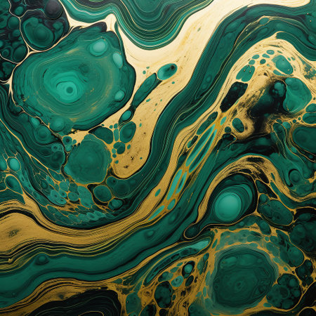 Marble abstract acrylic background. Marbling artwork texture. Agate ripple pattern. gold powder.の素材