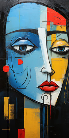 Mural art at East Williamsburg in Brooklyn. Outdoor art gallery known as the Bushwick Collective has most diverse collection of street art in Brooklynの素材