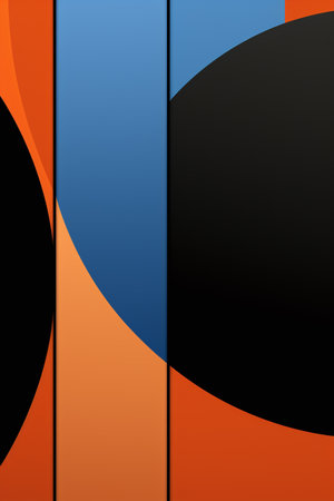 Orange and black abstract background. Vector illustration. clip art.の素材