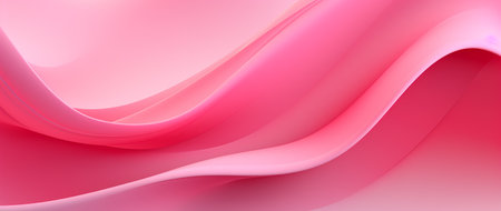 Abstract pink wavy background. 3d rendering, 3d illustration.の素材
