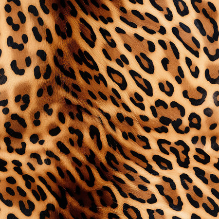 texture of print fabric striped leopard for background close up leopardの素材