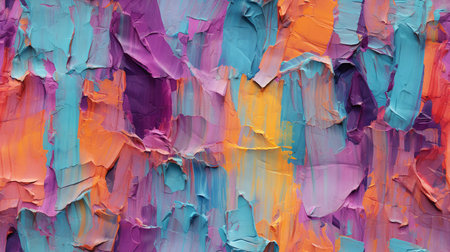 Abstract art background. Hand-painted background. SELF MADE.の素材