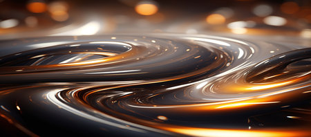 3d illustration of abstract fractal for creative design looks like water surfaceの素材