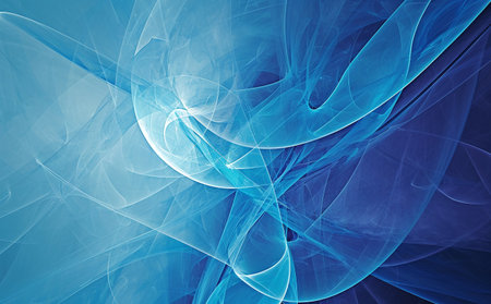 Abstract fractal. Fractal art background for creative design. Decoration for wallpaper, desktop, poster, cover booklet. Print for clothes, t-shirt. Creative illustration for designの素材