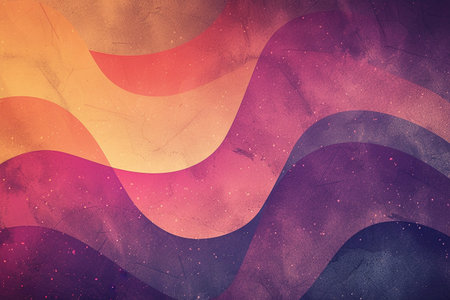 Grunge colorful abstract background with space for text or image.の素材