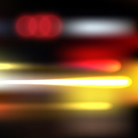 Motion vector light illustration, abstract glowing backgroundのイラスト素材