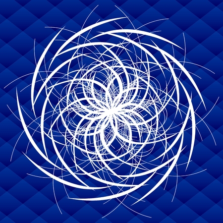 Abstract back ground of a white blizzardのイラスト素材