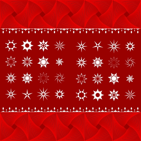 Christmas background with snowflakesのイラスト素材