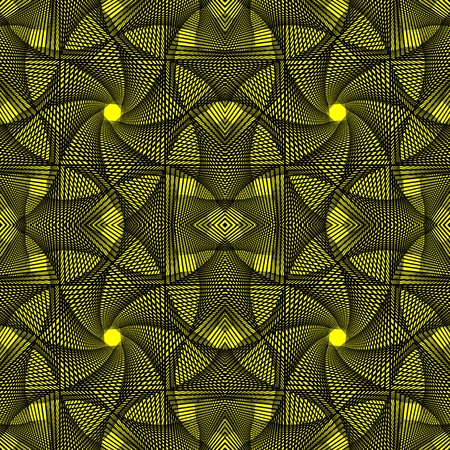 Abstract black and yellow backgroundのイラスト素材