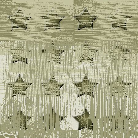 Military style background with stars  Vector illustration.のイラスト素材