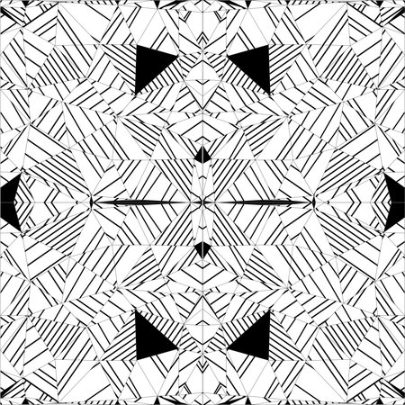 Black and white background with stripesのイラスト素材