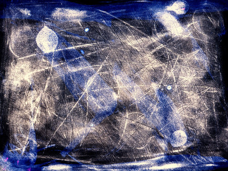 Abstract background with lines and stainsの写真素材