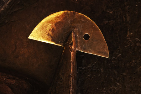 metal texture closeupの写真素材