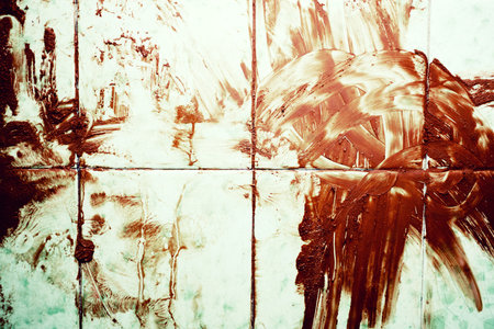 Texture of Bloodied dirty floor close upの写真素材